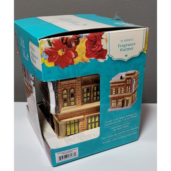 Pioneer Woman THE MERCANTILE Electric Wax Melt Fragrance Warmer New/Sealed! - Picture 8 of 13